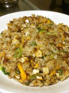 シンプルな卵とネギのチャーハン-レシピのメイン写真
