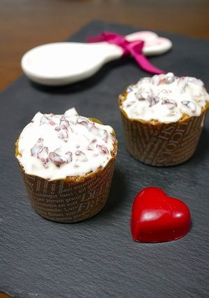 ホワイトデー！クランベリー☆カップケーキ-レシピのメイン写真