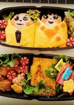 簡単お雛様のお弁当★ひな祭り料理★-レシピのメイン写真