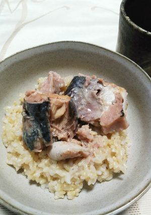納豆混ぜるのも面倒な時！サバ缶レモン丼♪-レシピのメイン写真