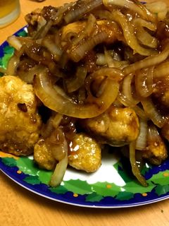 ガッツリ*豚ロースの唐揚げ生姜焼きダレ-レシピのメイン写真