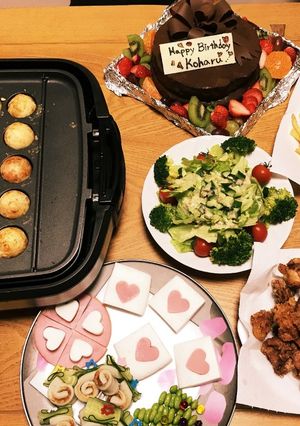 姫の為の誕生日の夜ご飯 パート2-レシピのメイン写真