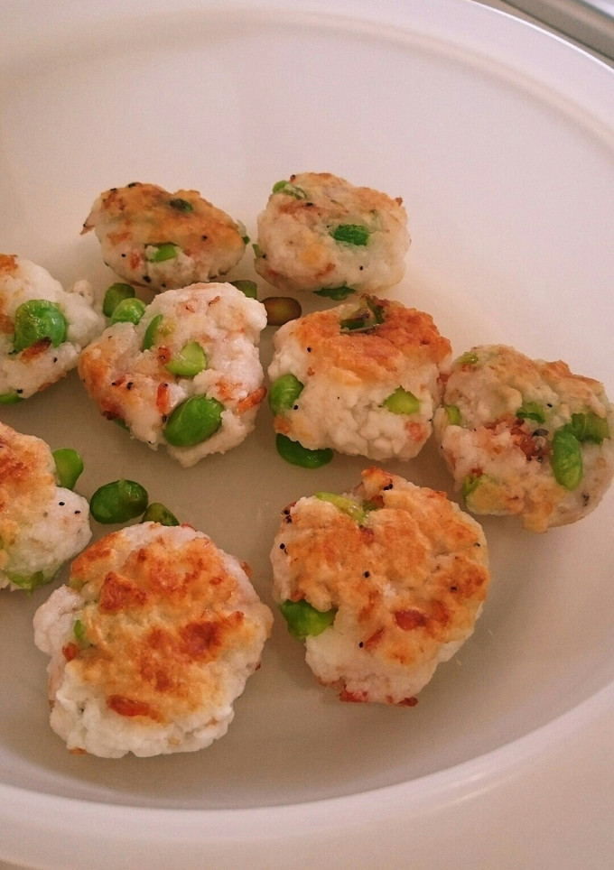 干しエビと枝豆のはんぺん焼き-レシピのメイン写真