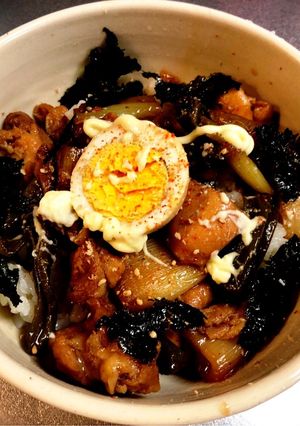 親子焼き鳥丼-レシピのメイン写真