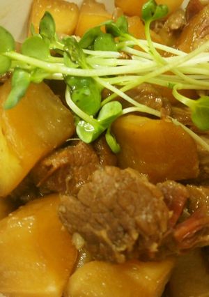 炊飯器で牛すじと大根の煮物-レシピのメイン写真