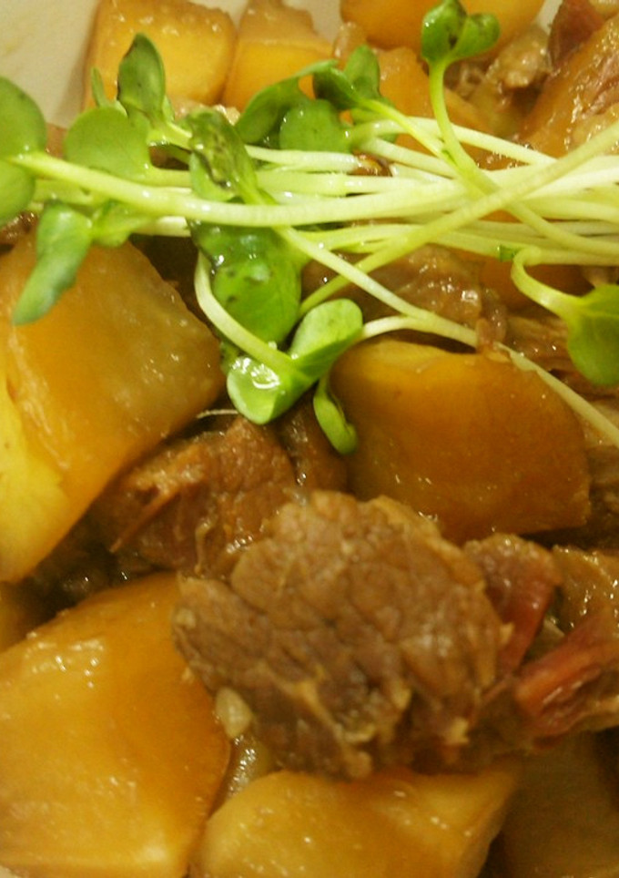 炊飯器で牛すじと大根の煮物-レシピのメイン写真