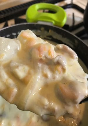 ルー不使用！簡単美味しいホワイトシチュー-レシピのメイン写真