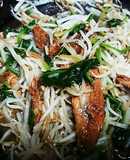 さんま蒲焼き缶を使って野菜炒め！