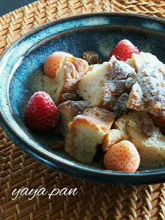 パンアレンジ☆余りパンのサバラン風-レシピのメイン写真
