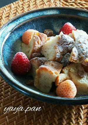 パンアレンジ☆余りパンのサバラン風-レシピのメイン写真
