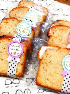 桜香る❤パウンドケーキ-レシピのメイン写真