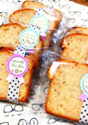 桜香る❤パウンドケーキ-レシピのメイン写真