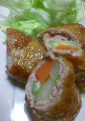 甘辛肉巻き-レシピのメイン写真
