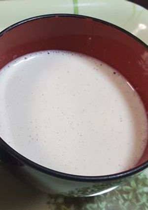簡単に作る流動食(味噌汁の活用）-レシピのメイン写真