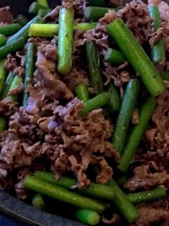 牛肉とにんにくの芽のスタミナ炒め-レシピのメイン写真