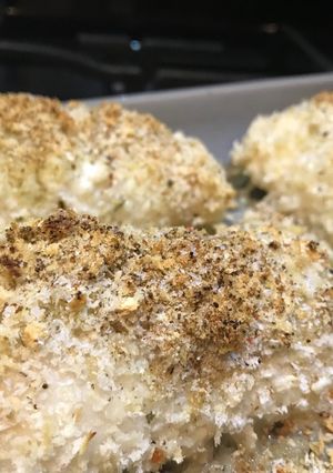 Cod(白身魚)のパン粉焼き〜オーブンで-レシピのメイン写真