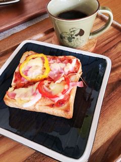 新玉ピザトースト-レシピのメイン写真