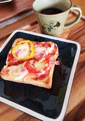 新玉ピザトースト-レシピのメイン写真