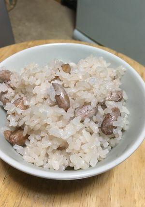ピーナッツご飯-レシピのメイン写真