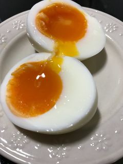 ゆで卵☆水から茹でる半熟卵!-レシピのメイン写真