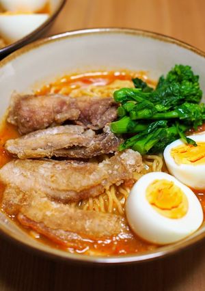 トマトベジソースのラーメン-レシピのメイン写真
