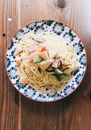 簡単★たけのこの春野菜パスタ-レシピのメイン写真