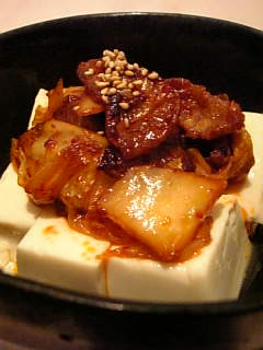 簡単★おいしい 豚キムチ豆腐 -レシピのメイン写真