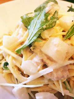 ほっこり♡かぶとツナのクリームパスタ-レシピのメイン写真