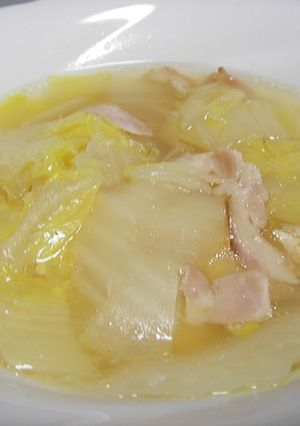 ♡とろけちゃう♡白菜スープ-レシピのメイン写真