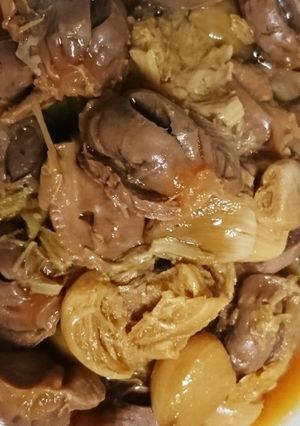 砂肝の炒め煮-レシピのメイン写真