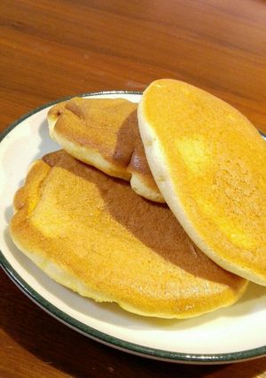 フライパンで！ふわふわ☆幸せのパンケーキ-レシピのメイン写真