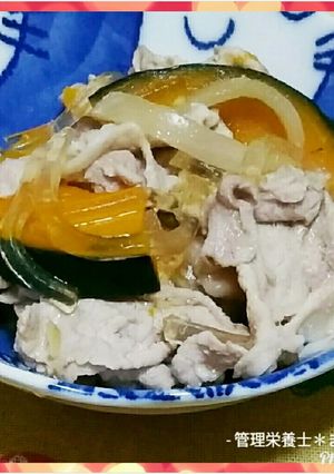 ちゅるちゅる肉かぼちゃ-レシピのメイン写真