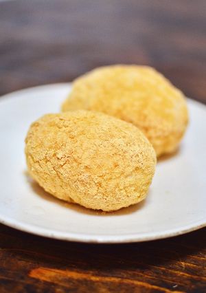 おやつや朝ご飯に♪超簡単きなこおにぎり-レシピのメイン写真