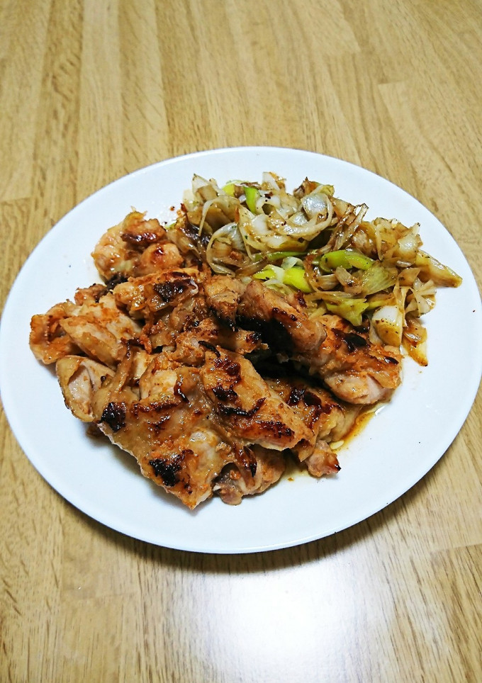 ✨鶏の生姜焼き✨ネギ添え♪-レシピのメイン写真