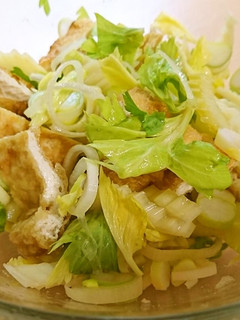 おあげでサラダ-レシピのメイン写真