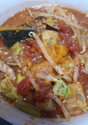 レバーのトマト煮　炊飯器-レシピのメイン写真