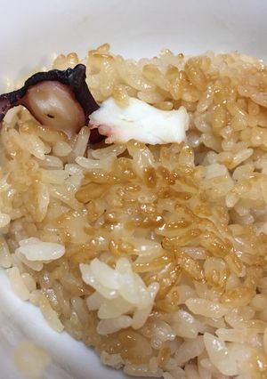 美味しくできました！タコ飯！-レシピのメイン写真