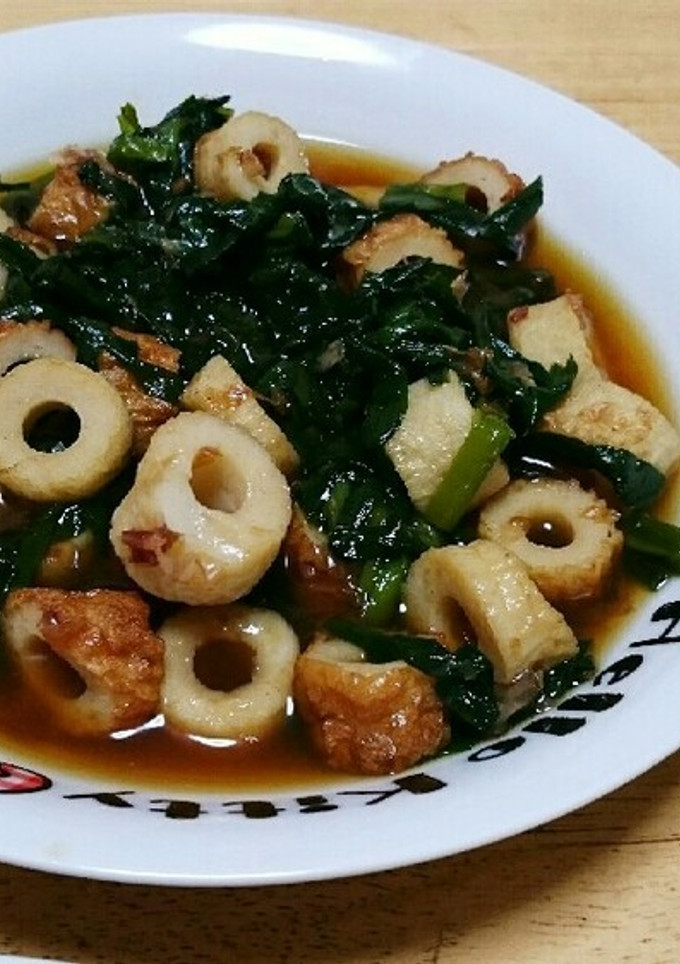 竹輪とニラの簡単煮-レシピのメイン写真