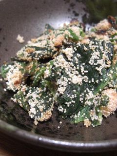 ホウレン草の明太マヨ炒め-レシピのメイン写真
