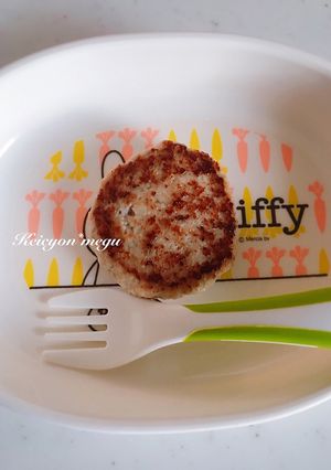 離乳食♡お肉苦手な子に柔らかハンバーグ-レシピのメイン写真