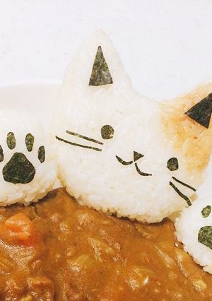 簡単！かわいい♡ねこカレー-レシピのメイン写真