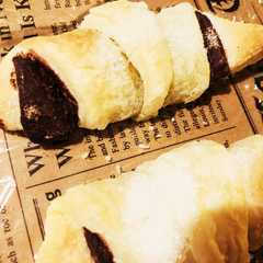 รูปของ ☆パイシートで作るチョコクロワッサン☆