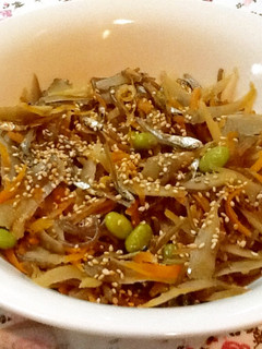 ごぼうの優しい味付けきんぴら-レシピのメイン写真