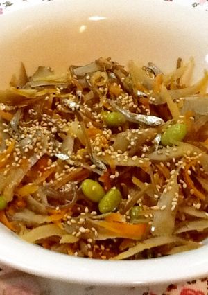 ごぼうの優しい味付けきんぴら-レシピのメイン写真