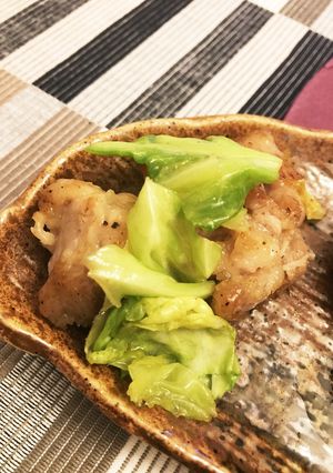 鶏肉と春キャベツのクレイジーソルト炒め-レシピのメイン写真