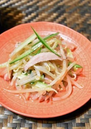 もやしとチャーシューの和え物-レシピのメイン写真