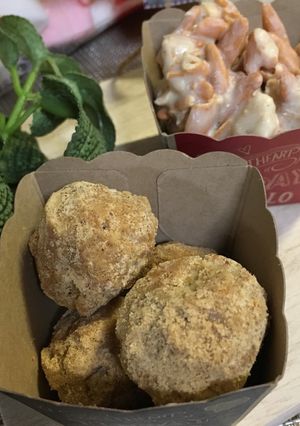 柿ピーきな粉トリュフ簡単おやつプレゼント-レシピのメイン写真