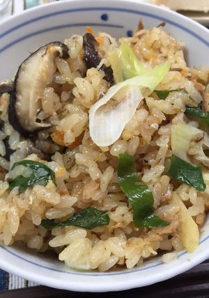 鯖缶で超美味い炊き込みご飯-レシピのメイン写真