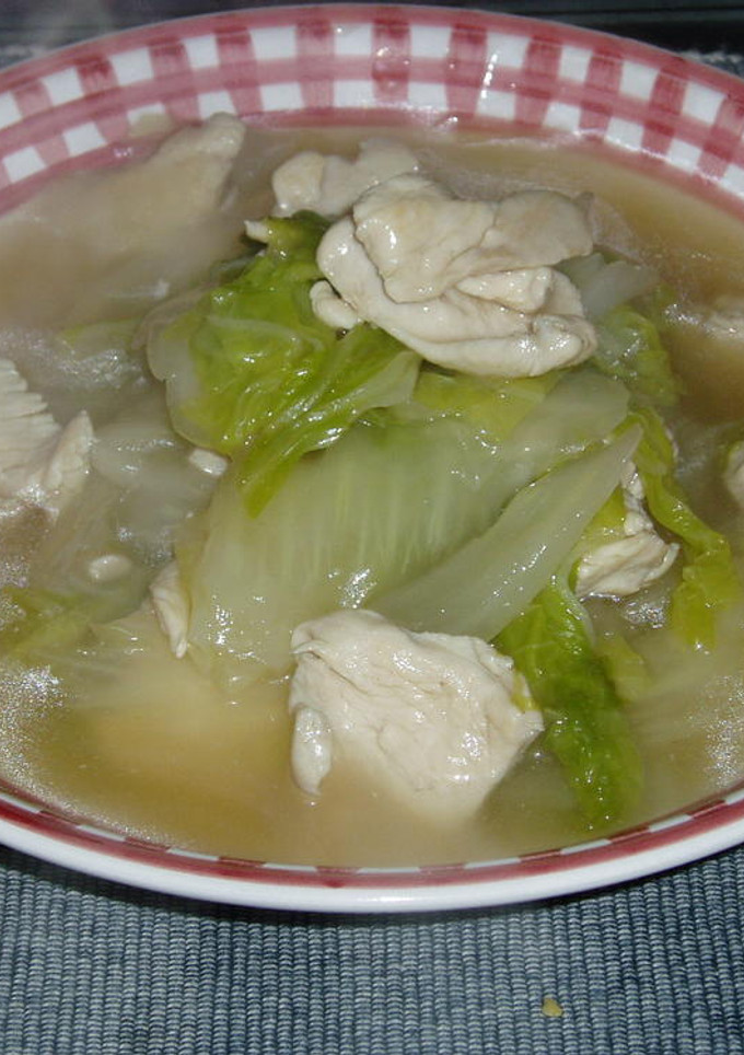 白菜と鶏肉の和風あんかけ♪-レシピのメイン写真