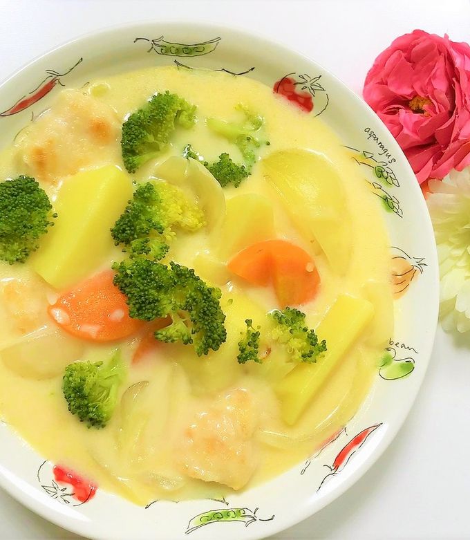 初心者さん向け手作りルー鶏胸肉のシチュー-レシピのメイン写真